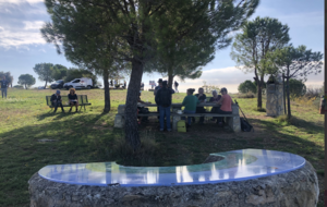 RANDONNEE JACKY_ALIGNAN DU VENT_ Les balcons d'Alignan du vent_ Distance 10,5 km_ D+:150 m_IBP 31_ à 38 km de Balaruc_ Covoiturage 8 euros/ personne_ Départ 13h de carrefour Balaruc_Envoi SMS la veille avant 20h au 06 14 41  59 59