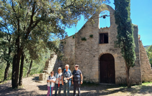 16 avril LA BOISSIERE Boucle en passant par la Chapelle de Valcrose